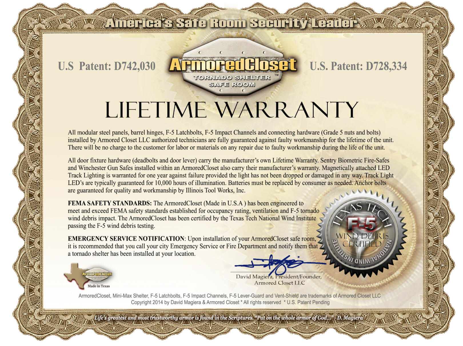 ArmoredCloset of Fort Smith